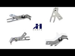 कटर 70898T 71085P 71938D डायमंड इन्सर्ट एयर जेट बुनाई loom भागों के साथ Serrated