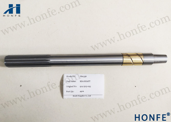 Sulzer मशीनरी के लिए Ksa Shaft 912505023 प्रोजेक्टाइल लूम स्पेयर पार्ट्स