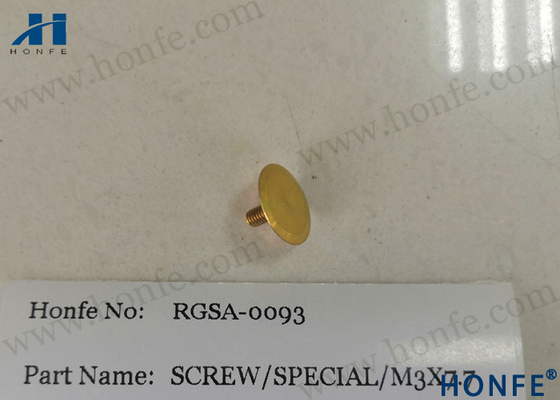 विशेष पेंच M3*7.7 PQX83521 Sulzer GS900/GS920/TP600 रैपियर लूम स्पेयर पार्ट्स