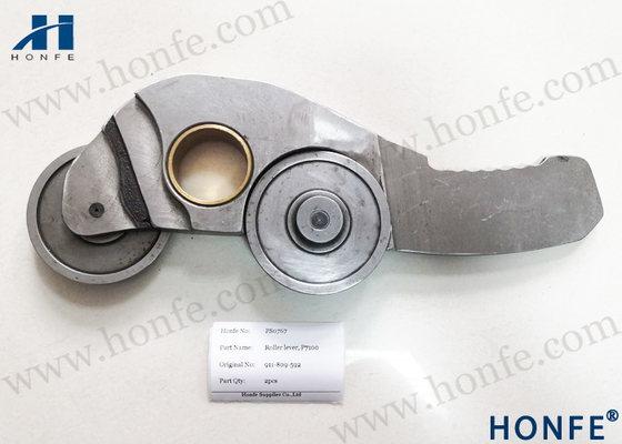 Sulzer P7100 मशीनरी के लिए स्टील रोलर लीवर 911809592 वीविंग लूम स्पेयर पार्ट्स
