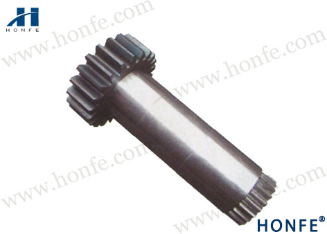 912505038 Sulzer लूम स्पेयर पार्ट्स खोखले गियर शाफ्ट